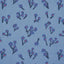 Schumacher Rosie Posy Woven Blue Fabric