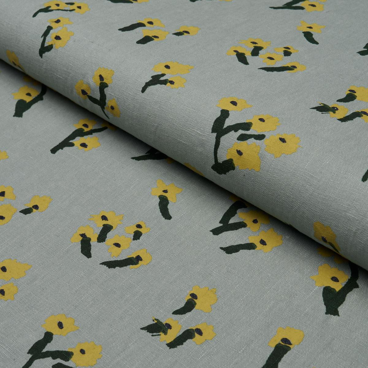 Schumacher Rosie Posy Sky Fabric