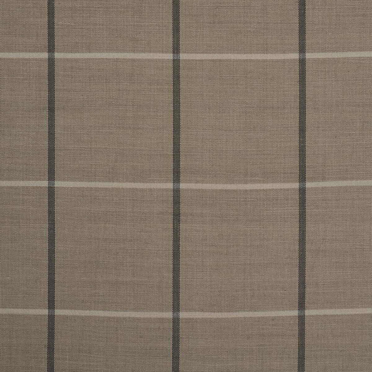 Schumacher Taos Grid Taupe Fabric