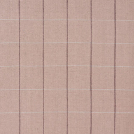 Schumacher Taos Grid Pink Fabric
