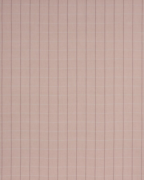 Schumacher Taos Grid Pink Fabric