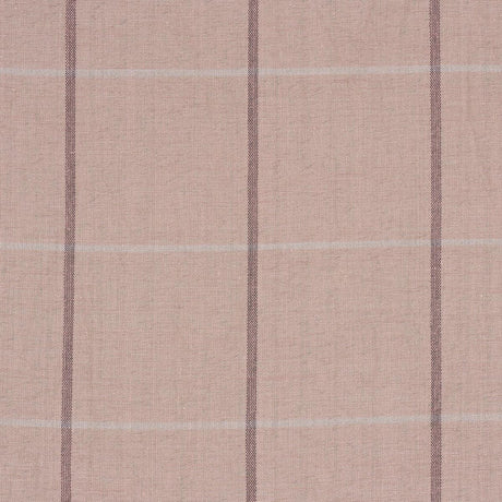 Schumacher Taos Grid Pink Fabric