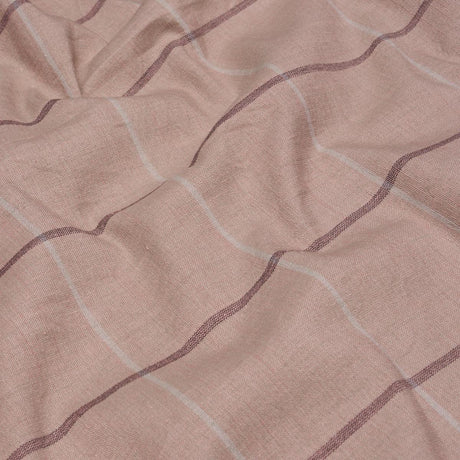 Schumacher Taos Grid Pink Fabric