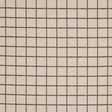 Schumacher Tucson Grid Brown Fabric