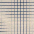 Schumacher Tucson Grid Blue Fabric