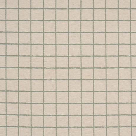 Schumacher Tucson Grid Aqua Fabric