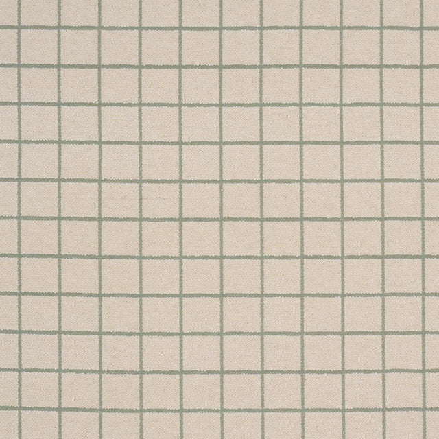 Schumacher Tucson Grid Aqua Fabric