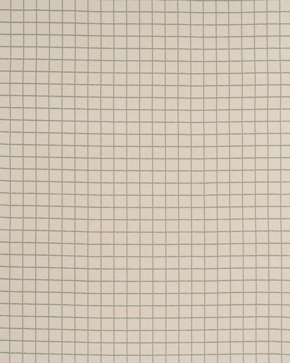Schumacher Tucson Grid Aqua Fabric