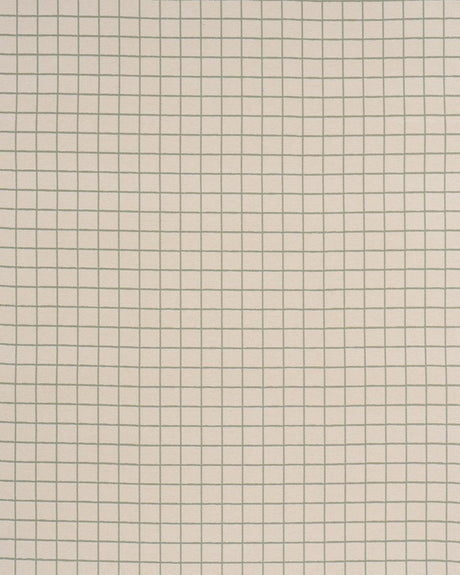 Schumacher Tucson Grid Aqua Fabric