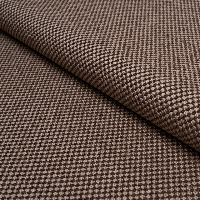 Schumacher Raye Performance Brown Fabric