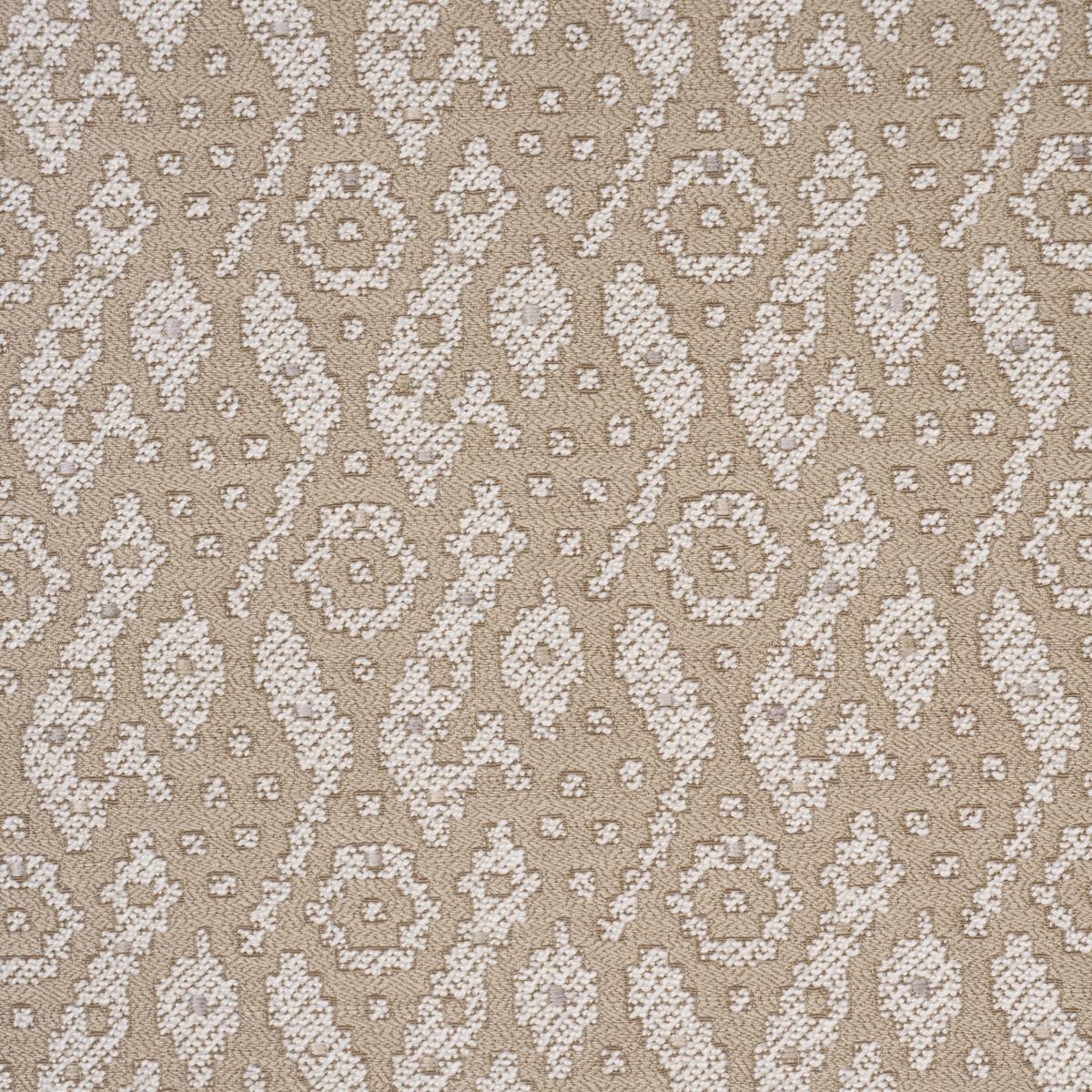 Schumacher Tazzie Performance Sand Fabric