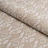 Schumacher Tazzie Performance Sand Fabric