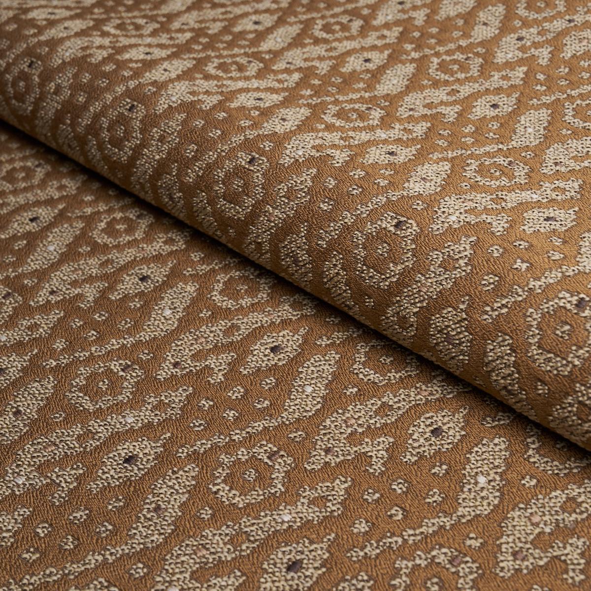 Schumacher Tazzie Performance Gold Fabric