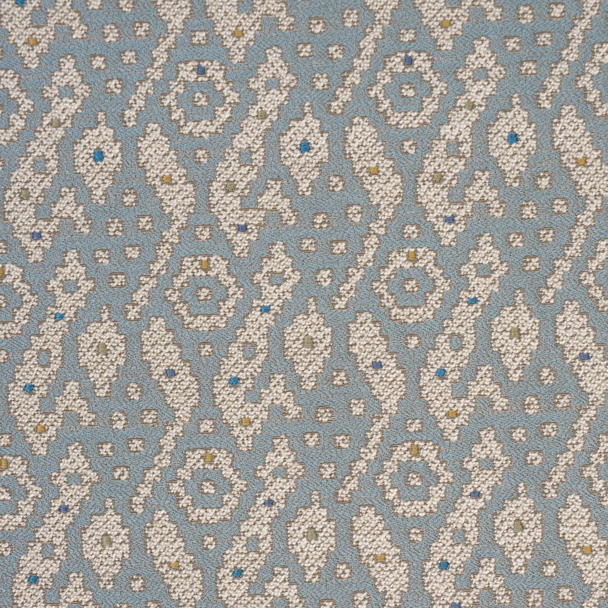 Schumacher Tazzie Performance Sky Fabric