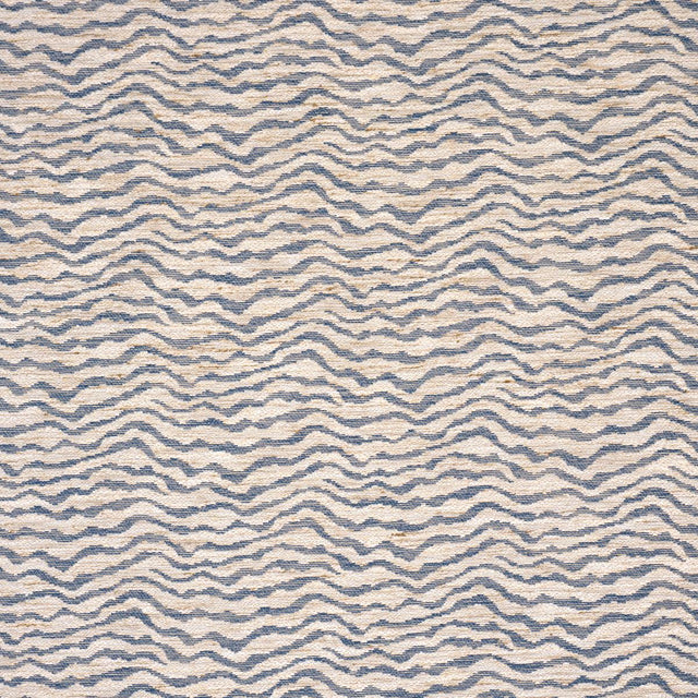 Schumacher Cammie Performance Indigo Fabric