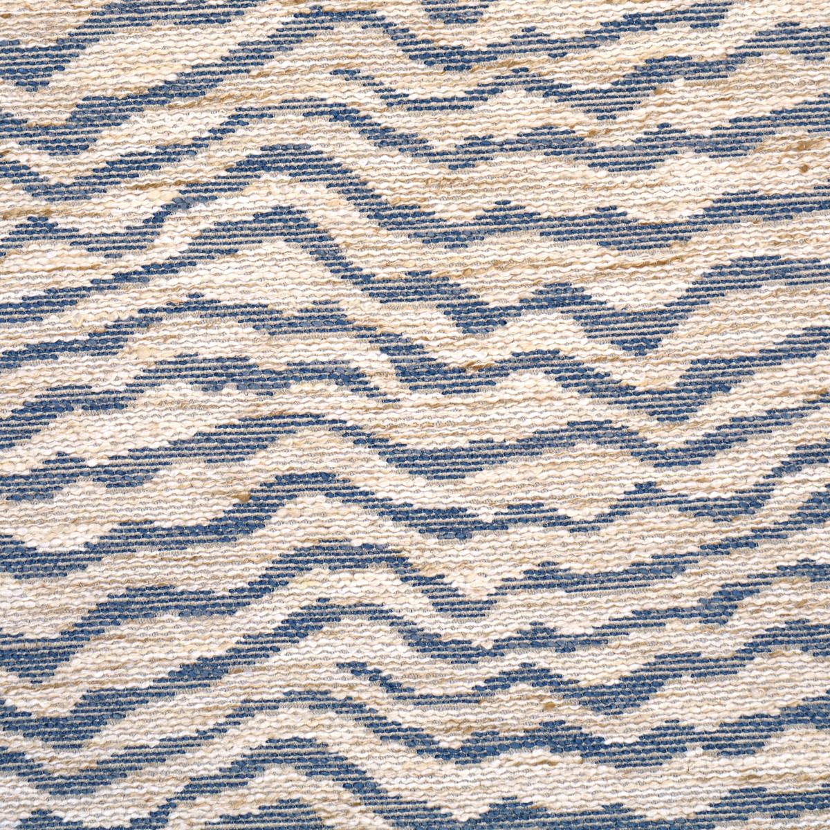 Schumacher Cammie Performance Indigo Fabric