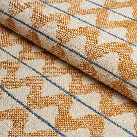 Schumacher Dayana Performance Ochre Fabric