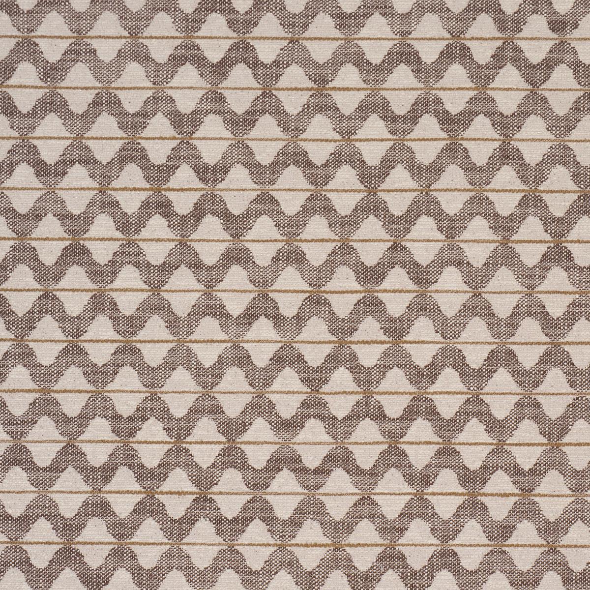 Schumacher Dayana Performance Brown Fabric