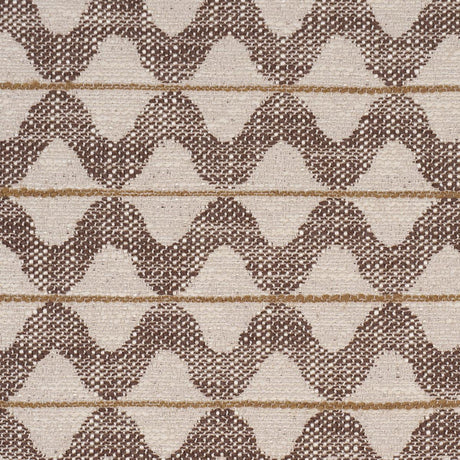 Schumacher Dayana Performance Brown Fabric