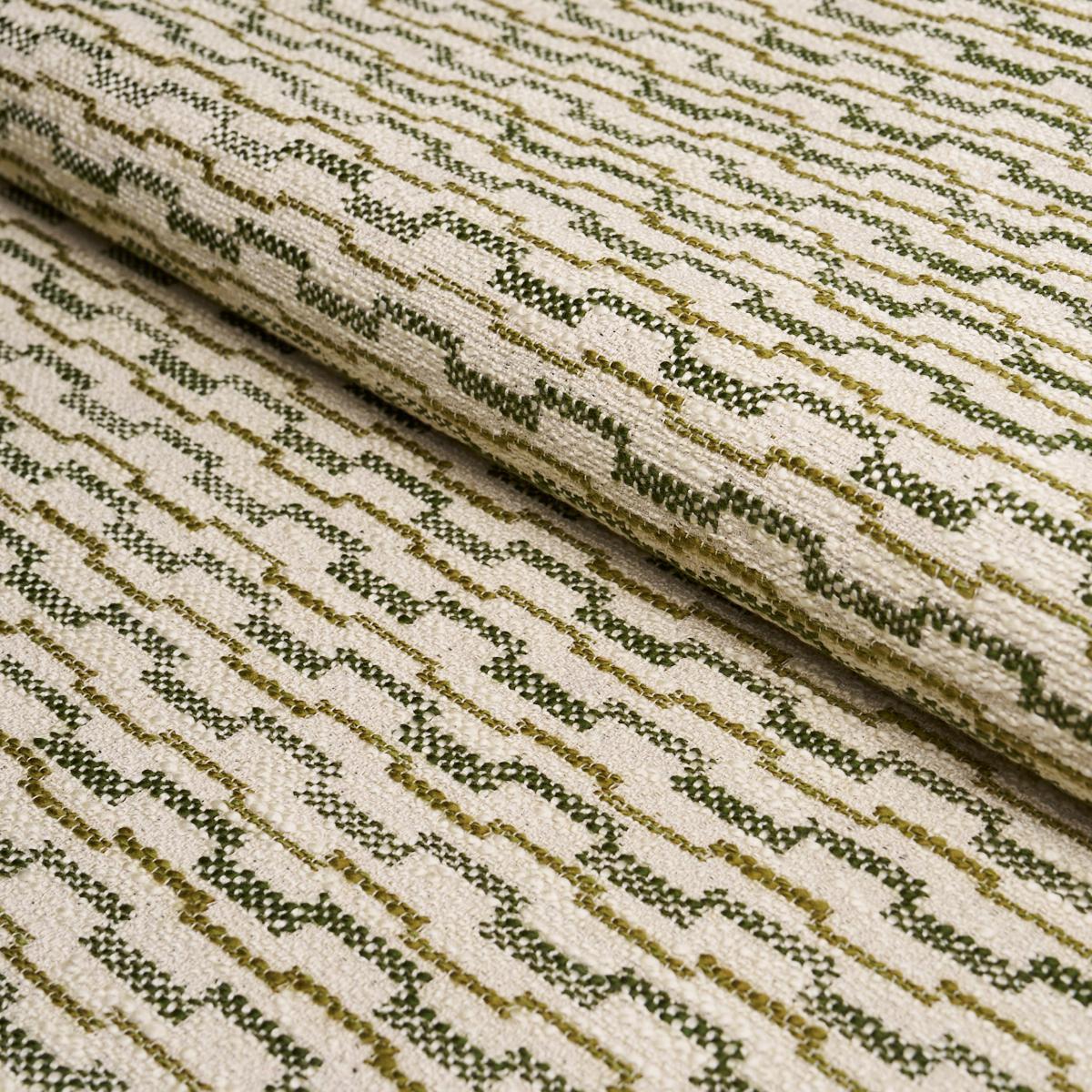 Schumacher Andreas Performance Green Fabric