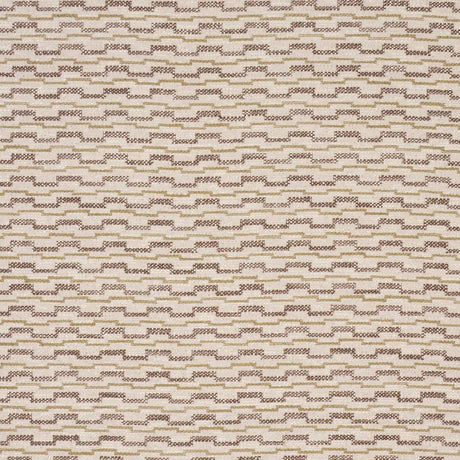 Schumacher Andreas Performance Brown Fabric