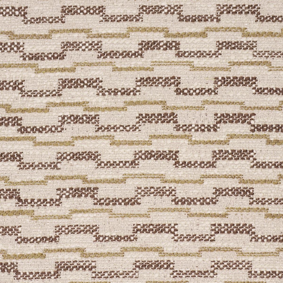 Schumacher Andreas Performance Brown Fabric