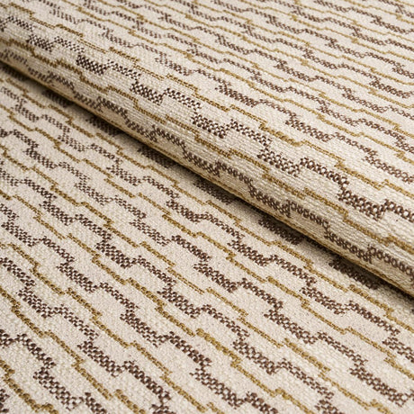 Schumacher Andreas Performance Brown Fabric