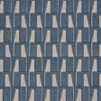 Schumacher Gaetan Performance Indigo Fabric