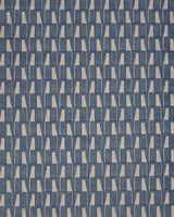 Schumacher Gaetan Performance Indigo Fabric