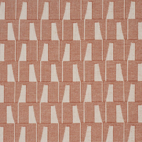 Schumacher Gaetan Performance Terracotta Fabric