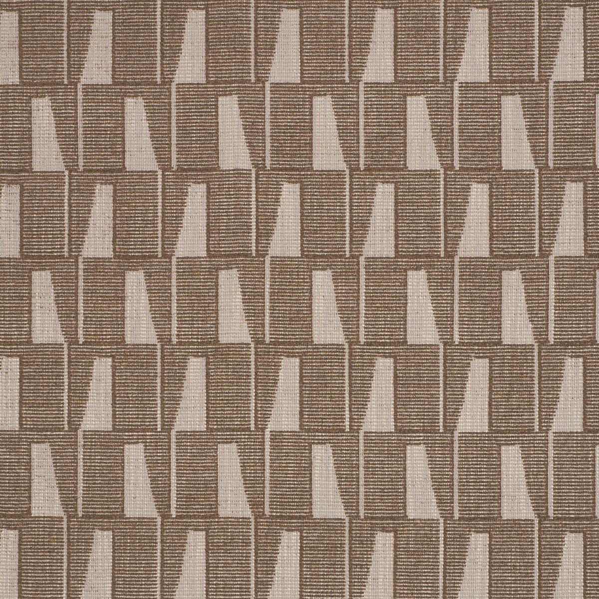 Schumacher Gaetan Performance Chocolate Fabric