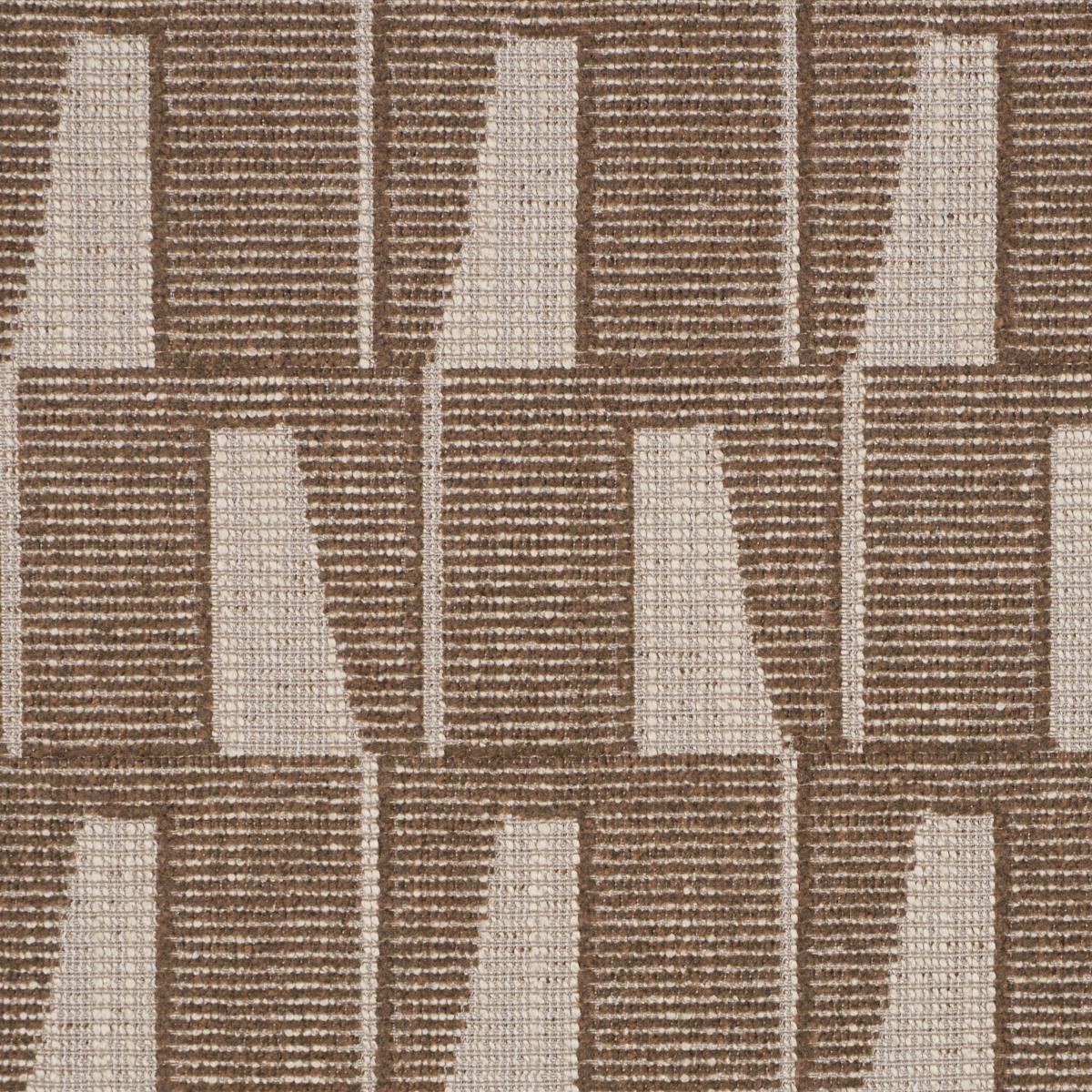 Schumacher Gaetan Performance Chocolate Fabric