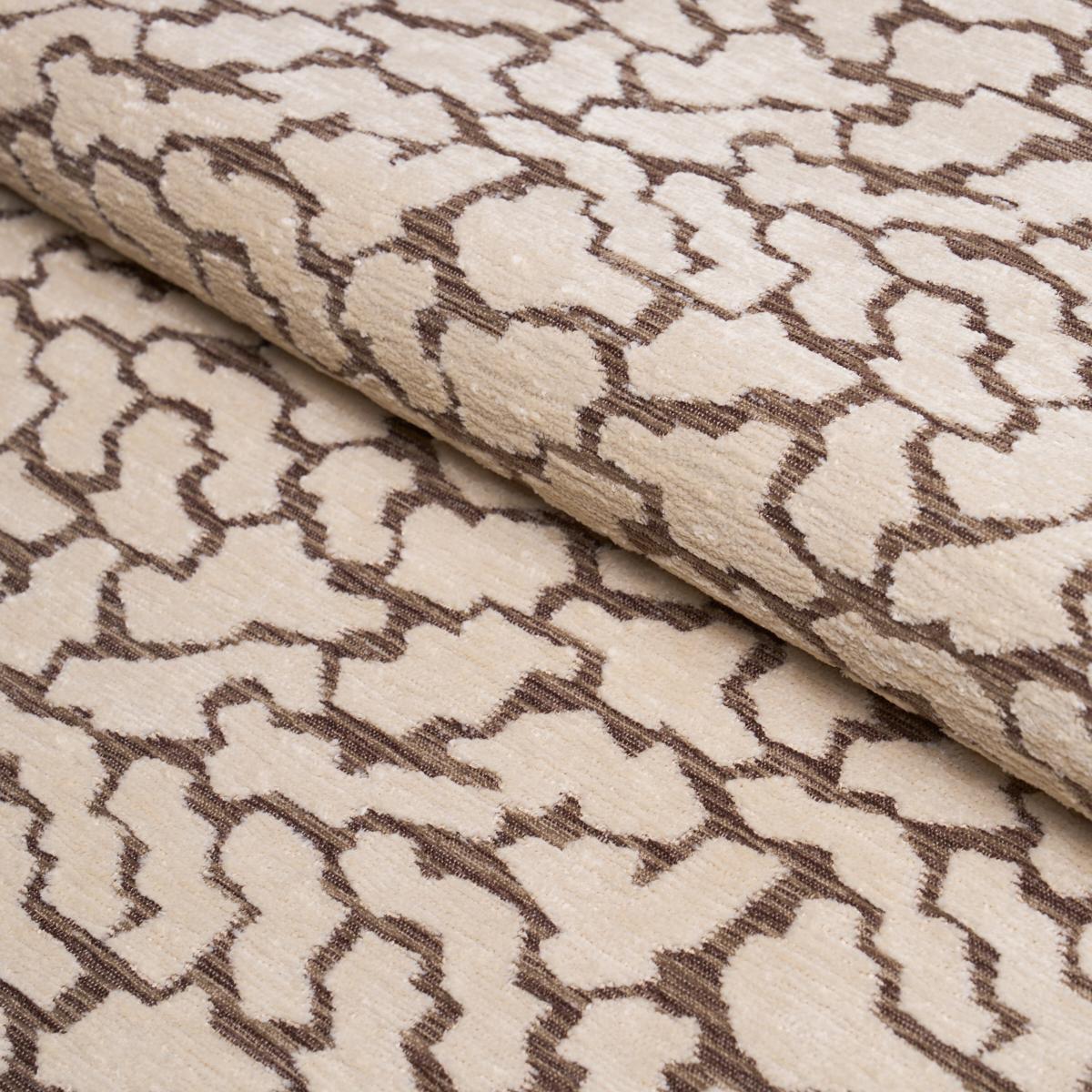 Schumacher Anibal Performance Stone Fabric
