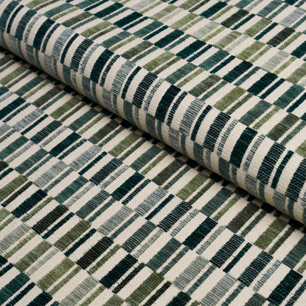 Schumacher Anders Performance Green Fabric