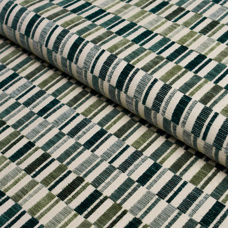 Schumacher Anders Performance Green Fabric