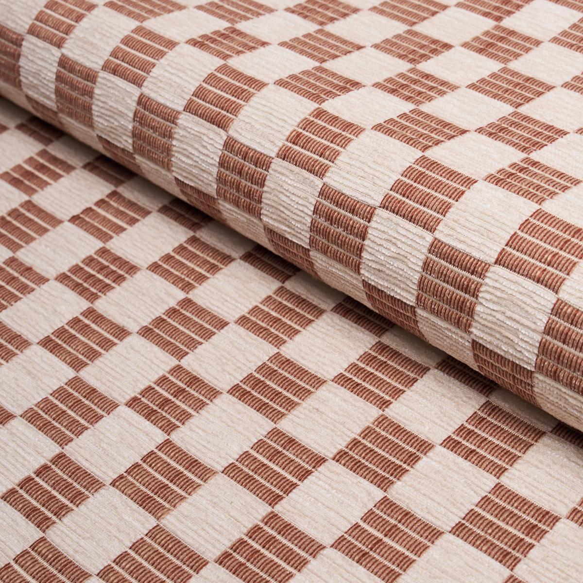 Schumacher Elkhart Performance Rust Fabric