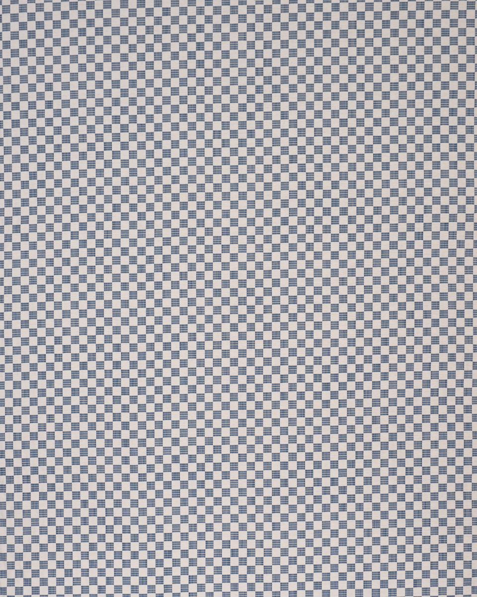 Schumacher Elkhart Performance Indigo Fabric