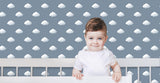 Galerie 14833 Little Explorers 2 Motif Blue Wallpaper 14833 Blue Wallpaper