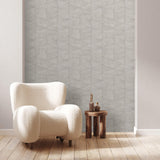 Galerie 33357 The Woods and Wicker Graphic Silver Grey Wallpaper 33357 Silver Grey Wallpaper
