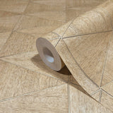 Galerie 33359 The Woods and Wicker Graphic Bronze Brown Wallpaper 33359 Bronze Brown Wallpaper