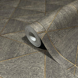 Galerie 33360 The Woods and Wicker Graphic Bronze Brown Wallpaper 33360 Bronze Brown Wallpaper
