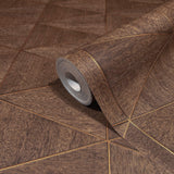 Galerie 33361 The Woods and Wicker Graphic Bronze Brown Wallpaper 33361 Bronze Brown Wallpaper