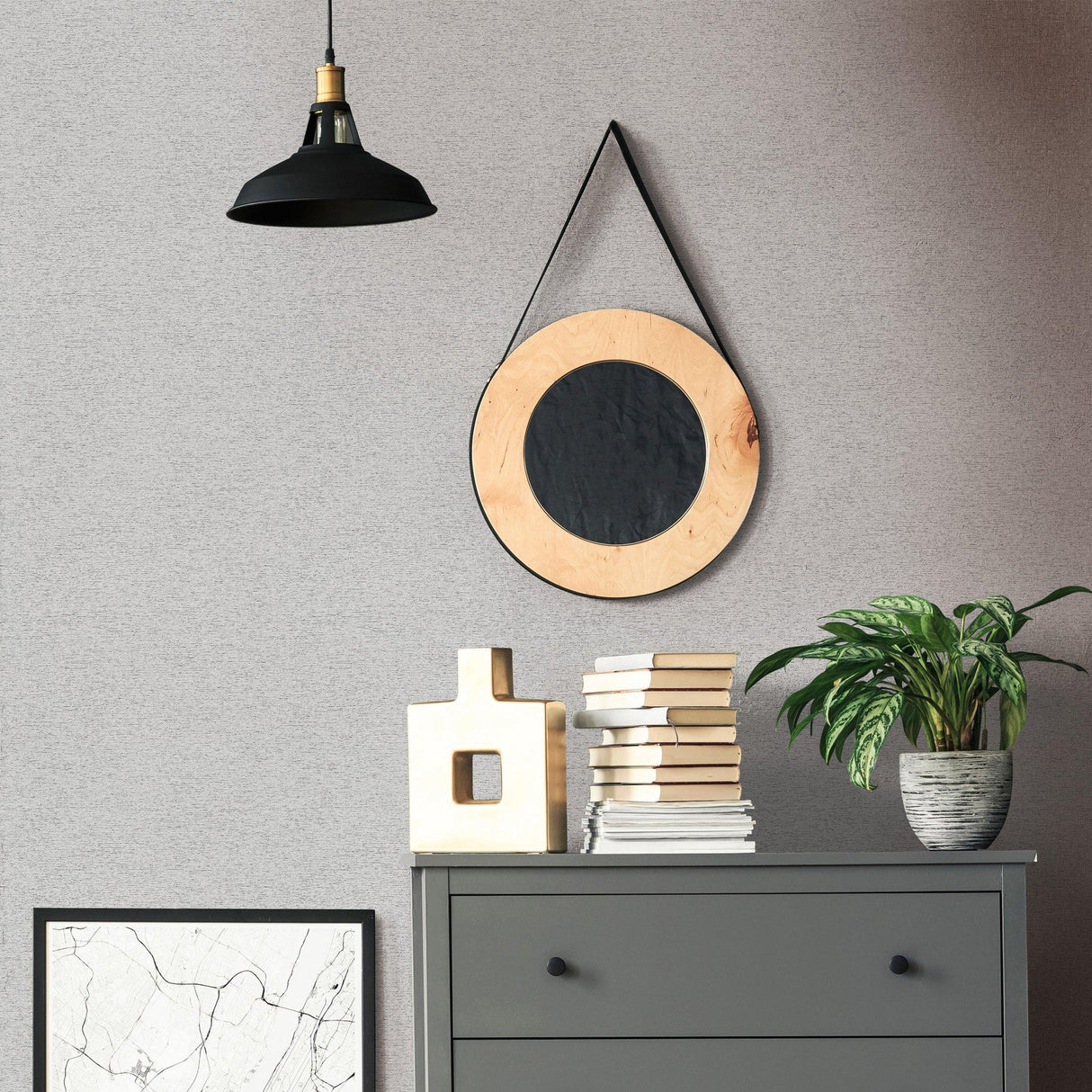 Galerie 33370 The Woods and Wicker Structure Silver Grey Wallpaper 33370 Silver Grey Wallpaper