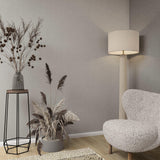 Galerie 33394 The Woods and Wicker Uni Silver Grey Wallpaper 33394 Silver Grey Wallpaper