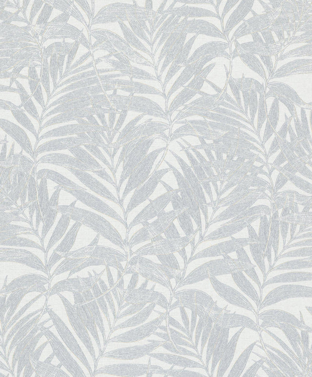 Galerie 34001 Hotel Botanical Silver Grey Wallpaper 34001 Silver Grey Wallpaper
