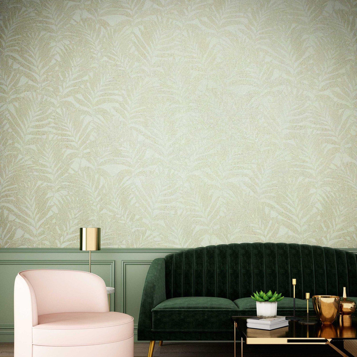 Galerie 34003 Hotel Botanical Green Wallpaper 34003 Green Wallpaper