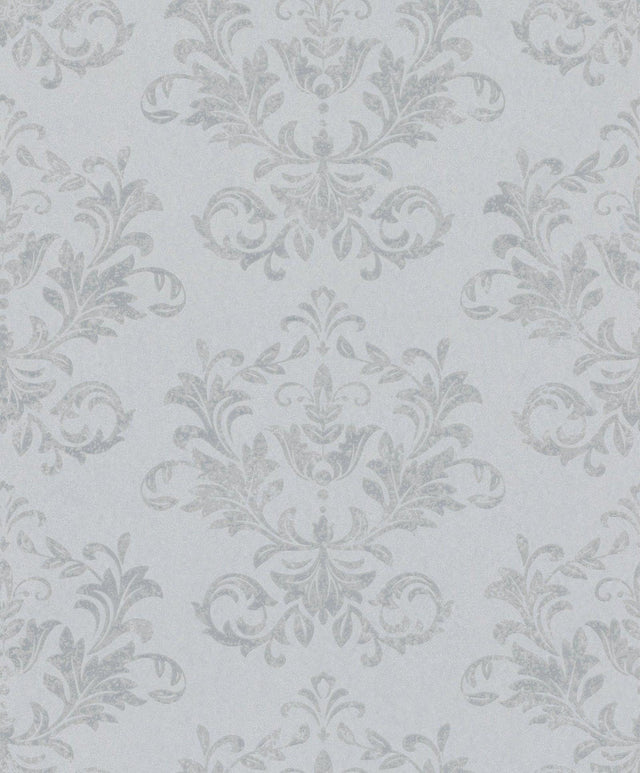 Galerie 34014 Hotel Damask Silver Grey Wallpaper 34014 Silver Grey Wallpaper