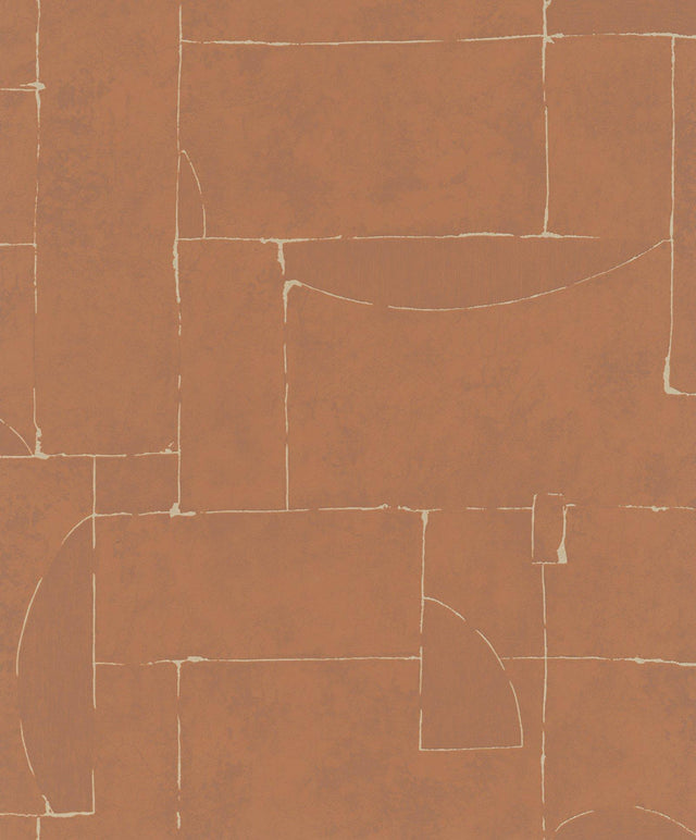 Galerie 34605 Terra Graphic Red Wallpaper 34605 Red Wallpaper