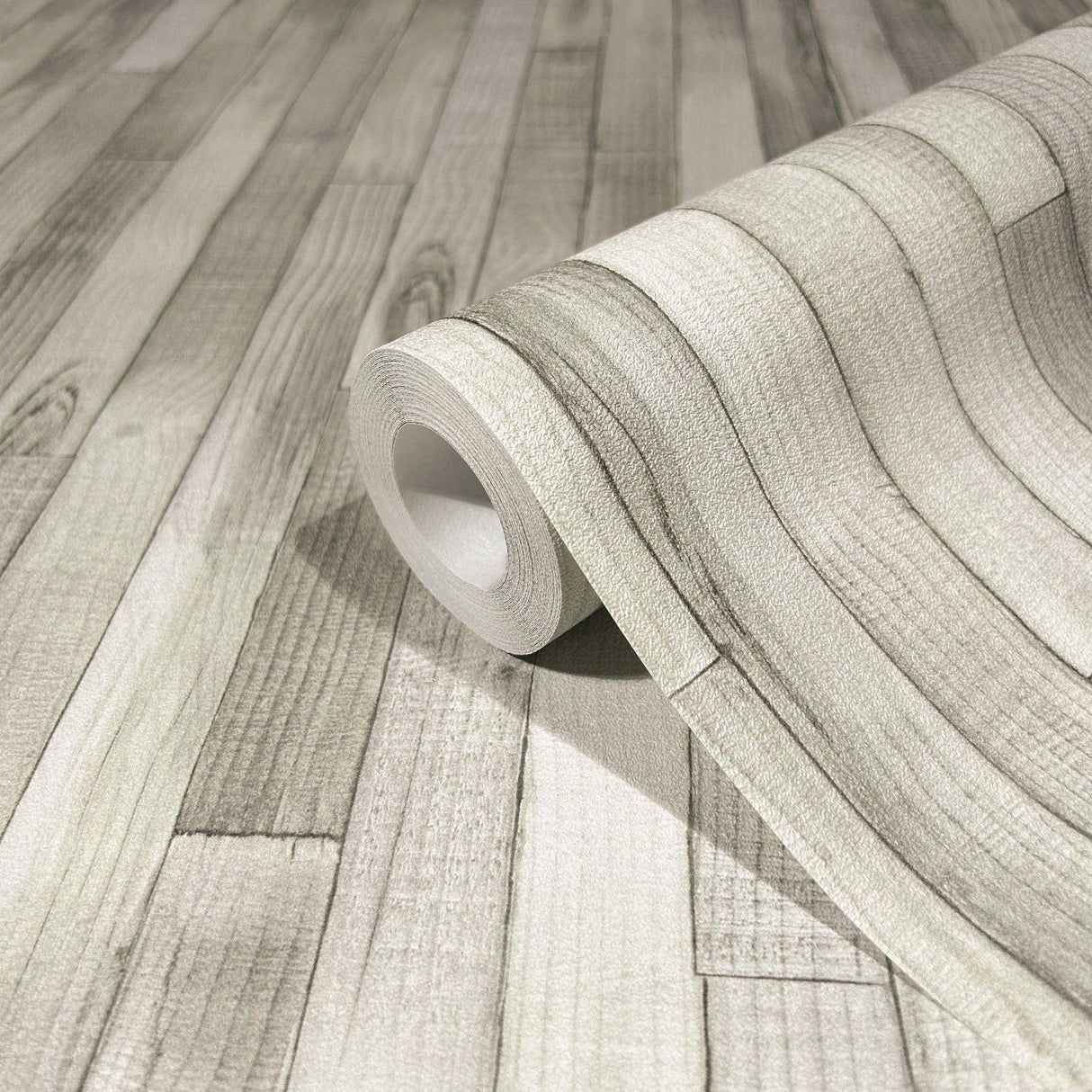 Galerie 45735 The Woods and Wicker Wood optics Silver Grey Wallpaper 45735 Silver Grey Wallpaper