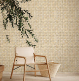 Galerie 45740 The Woods and Wicker 3D optics Beige Wallpaper 45740 Beige Wallpaper